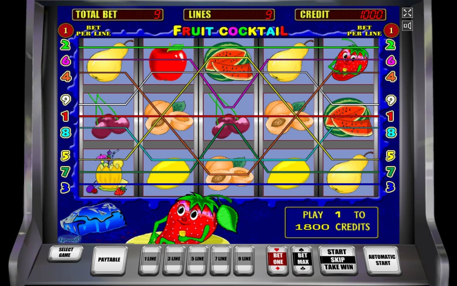 loot a fruit игровой автомат